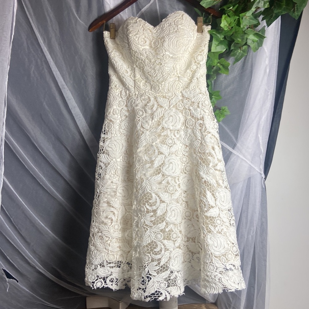 Grace Karin Embroidery Sleeveless  Lace Dress